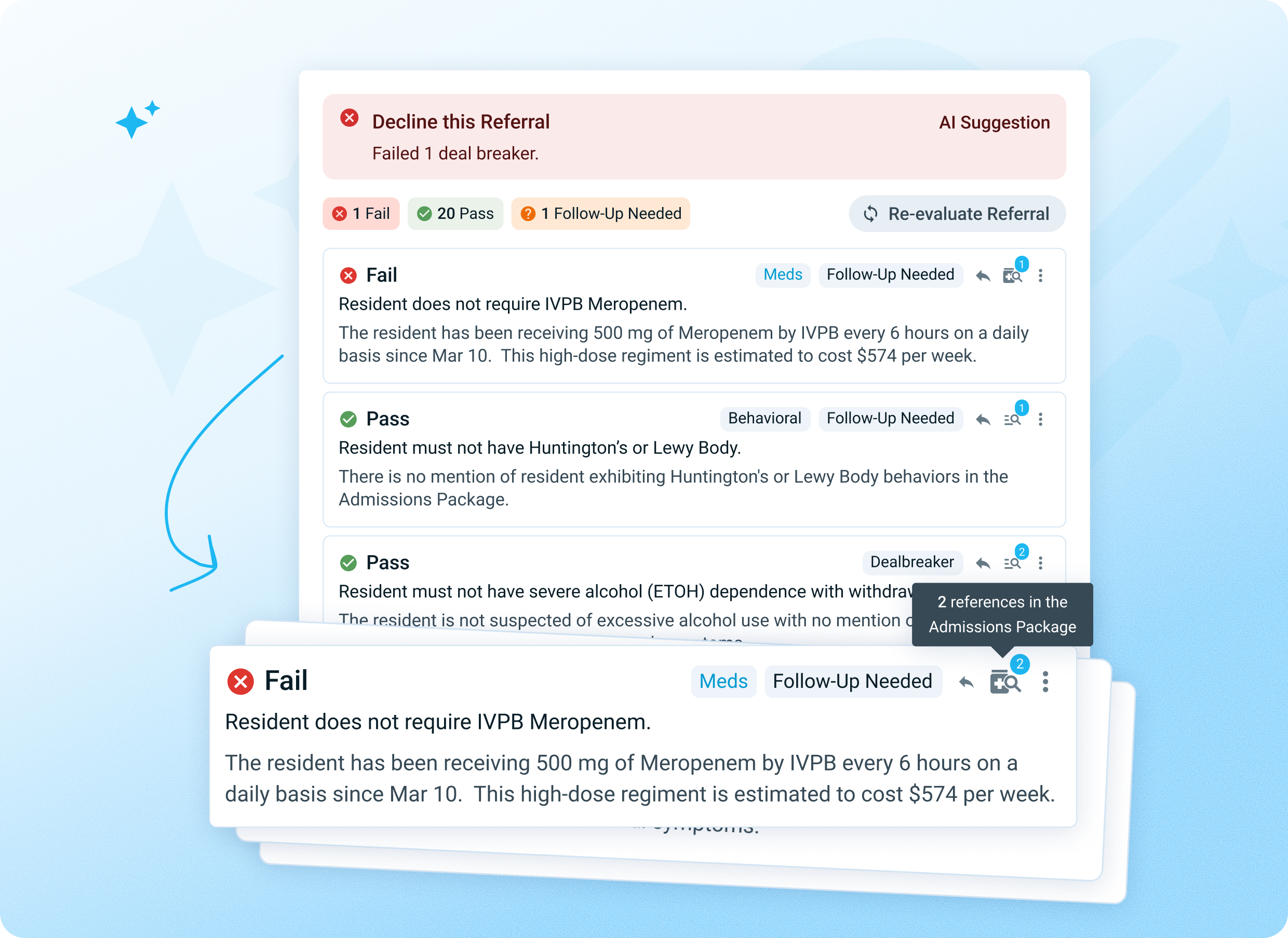 Customize your admissions criteria